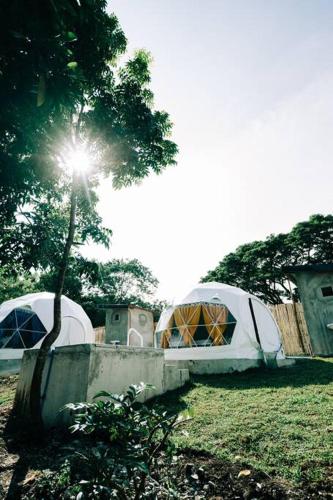 Family Dome Glamping in Rizal with Private Hotspring
