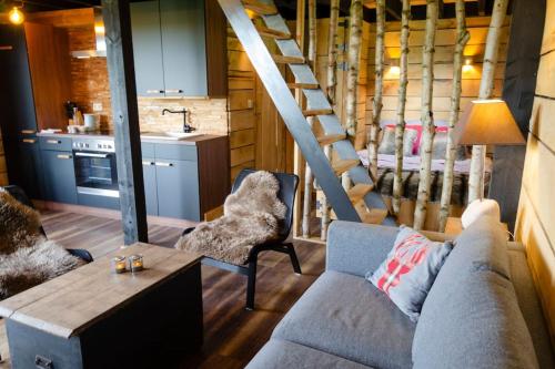 La cabane du cerf et son sauna gîte à louer Trieu Périlleux