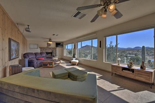 . Queen Valley Home with Patio and Mountain Views!