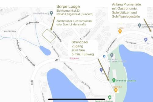 Sorpe Lodge - Entspannte Urlaubstage am See!