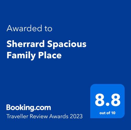 Sherrard Spacious Family Place