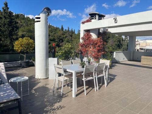 Athens Lycabettus Hill Penthouse, Private Roof Garden & Pool, Atény (fotografie 7)