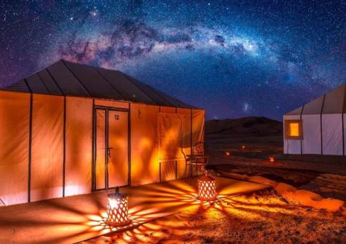 Pemandangan, sahara oasis camp in Merzouga