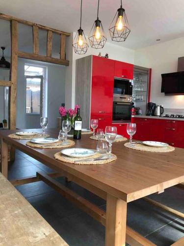 Maison sur la place du village d’Ourville en Caux in Cleuville