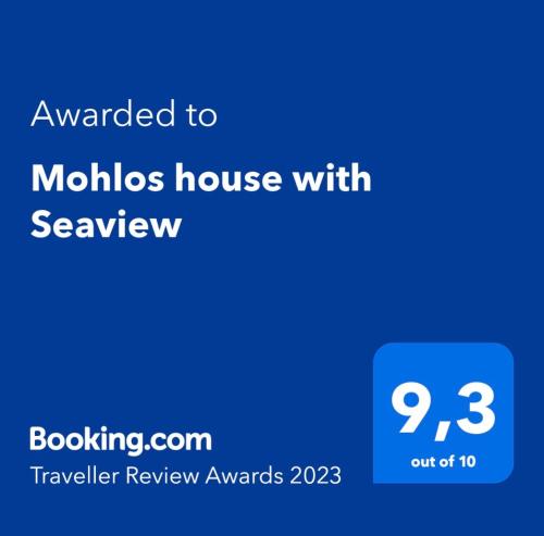  Mohlos house with Seaview in Mochlos