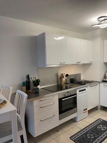 Appartement haut standing F2 Rivetoile Strasbourg centre parking gratuit terrasse in 諾伊多夫