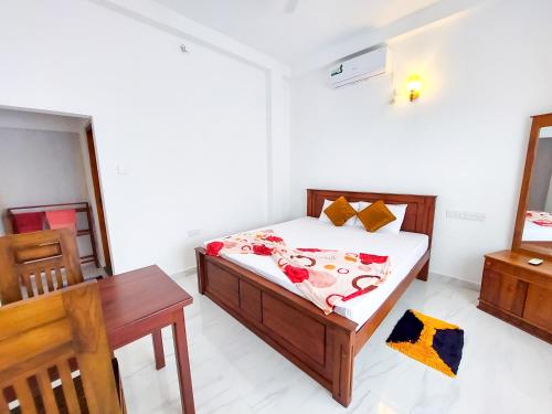 1 double bed