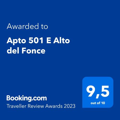 Apto 501 E Alto del Fonce