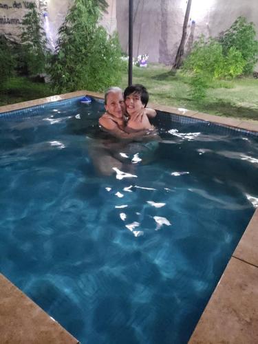 Swimming pool, La casa de los murales in Barracas