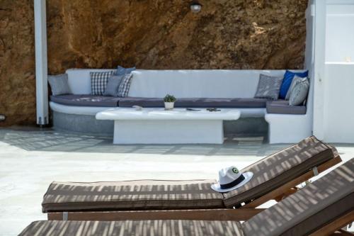 Elegant Mykonos Villa Air Private Pool 4 Bedrooms Sea View Panormos