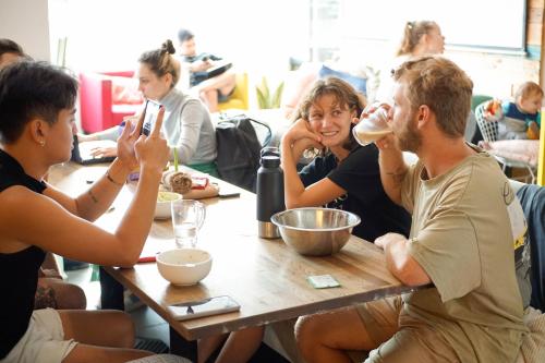 Banquet hall, Jungle Jaffa Hostel Age 18 to 45 in Tel Aviv
