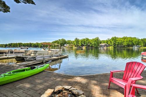 Waterfront Lake Cabin with Boat Dock Fire Pit and Kayaks - image 34