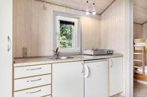 Kitchen, First Camp Lakolk Strand Camping in Lakolk