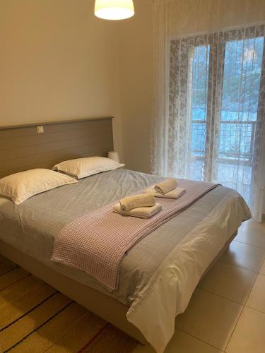 Secret Arcadia Bay - Maisonette Breathtaking sea & mountain view-Just on the beach in 아르카디코 초리오