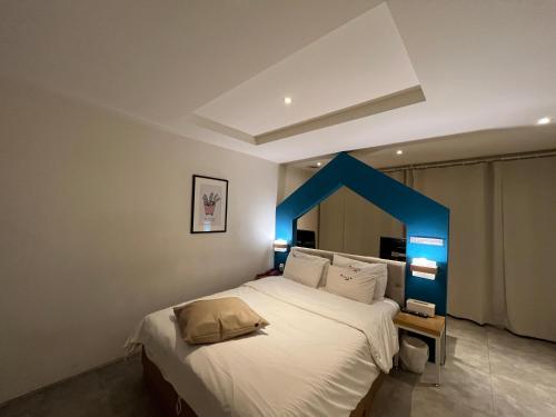 1 double bed
