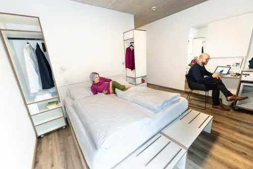 Hotel Schlafraum Schlüßlberg-contactless check-in in Schlüßlberg, Österreich