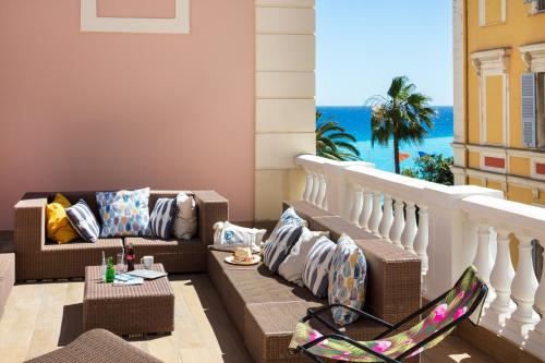 Terrazzo/balcone, Beau Rivage Nice in Lungomare di Nizza