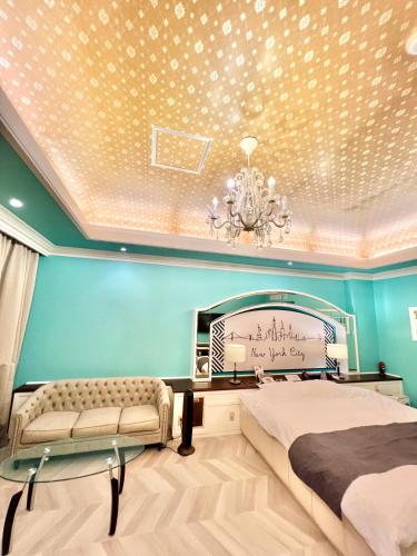 SKY Tower Sweet 4 Beppu, Resort Love Hotel Room Type - Queen Room with Balcony
