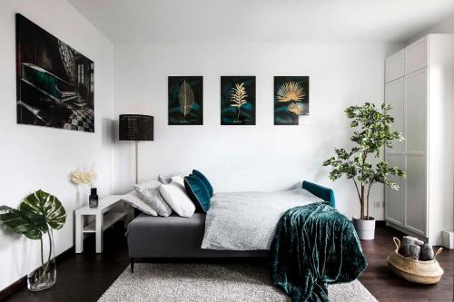 Cozy studio with balcony next to Vistula Boulevrads, Old Town