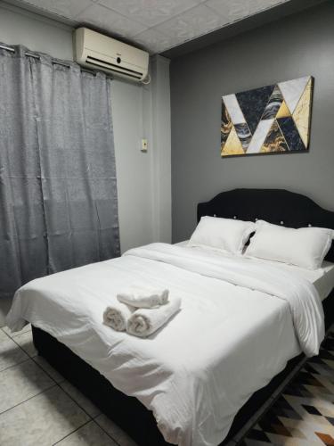 6 minutes to the airport, great for layovers and long stays, sleeps 1-4 in Piarco