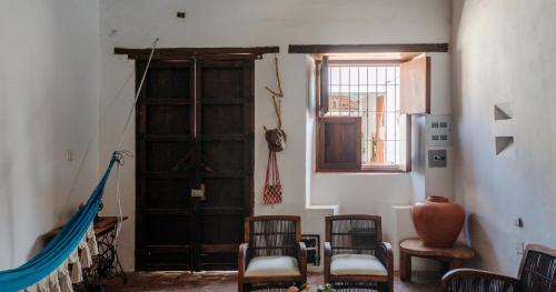 pequeña casa colonial en Mompox