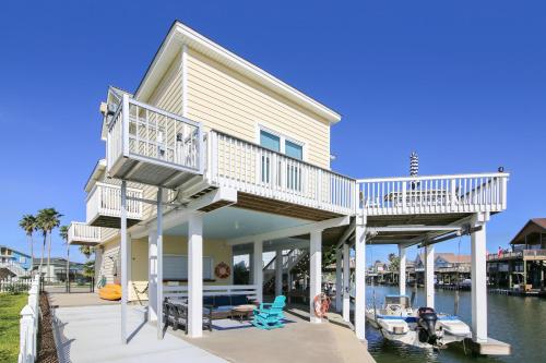 Canal Zone in Galveston, USA
