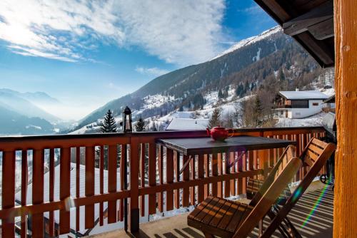 Kilátás, Chalet Bijou in Blitzingen