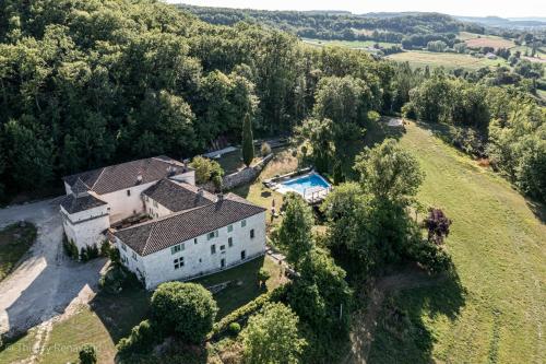 MANOIR Le Moulinal47 - vue panoramique