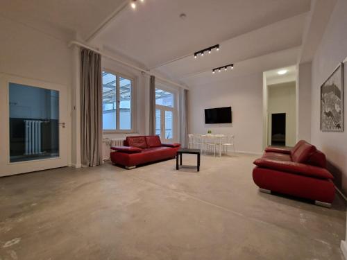 Tolstov Apartments - 300m2 Loft with 7 Rooms - 15 Min Messe DUS & Old Town DUS, Düsseldorf (fotografie 8)