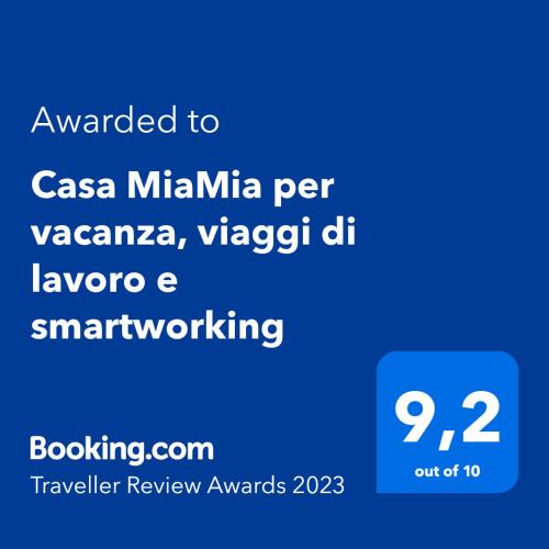 Casa MiaMia per vacanza, viaggi di lavoro e smartworking