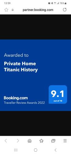 Private Home Titanic History Private Home Titanic History