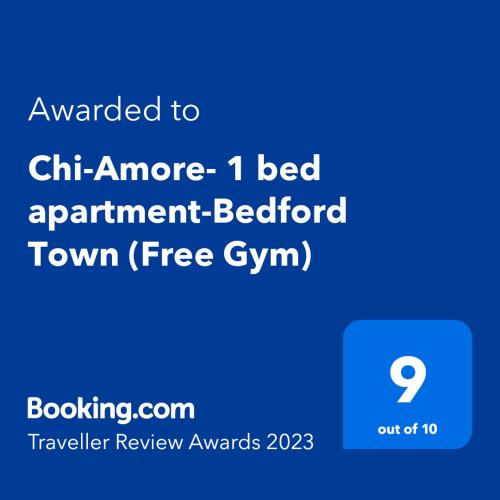 Chi-Amore- 1 bed apartment-Bedford Town (Free Gym)