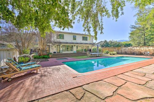 Novato Getaway Pool, Hot Tub, Near SF Bay!