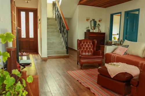 Linda vista para as montanhas a 5 min da cidade