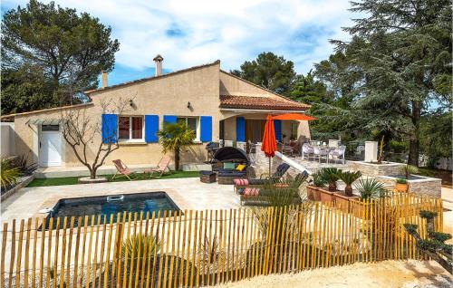 Amazing Home In Poulx With Outdoor Swimming Pool, Heated Swimming Pool And 4 Bedrooms - Location saisonnière - Poulx