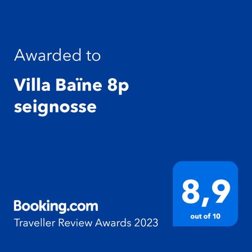 Villa Baïne 8p seignosse