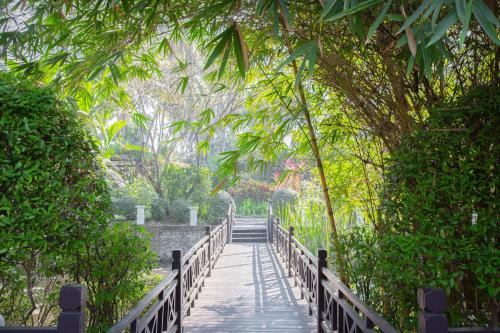 Garden, Parasol Blanc Hotel in Phu Vao / Phu Meo