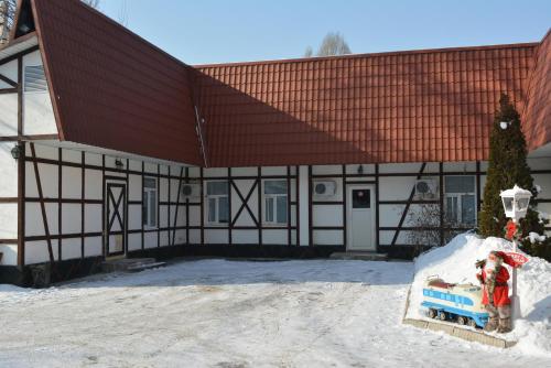 A szálláshely kívülről, Railway hotel in Turksib District
