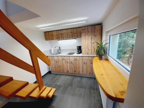 virtuve, Ferienwohnung Stützengrün (Ferienwohnung Stutzengrun) in Stutzengrun