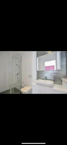 Bathroom, Villa White Pearl in Slivno in Slivno