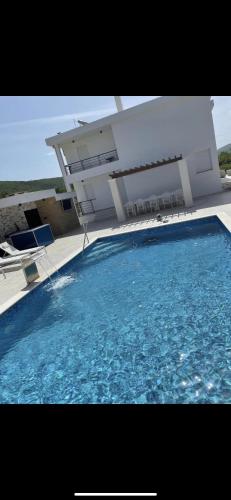 Swimming pool, Villa White Pearl in Slivno in Slivno