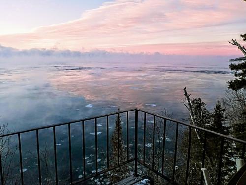 Cliff Dweller on Lake Superior