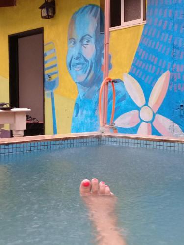 Swimming pool, La casa de los murales in Barracas