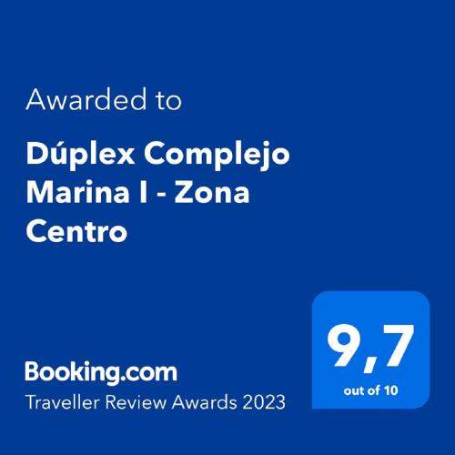 Dúplex Complejo Marina I - Zona Centro