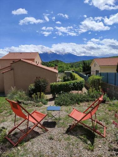 Apkārtne, Charmant T2 moderne au calme avec jardin vue sur Canigou in Molitg-les-Bains