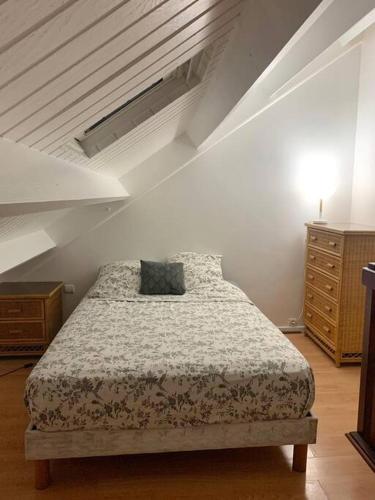 Appartement entier: chambre, cuisine + terrasse au calme sur jardin. in Saint Martin