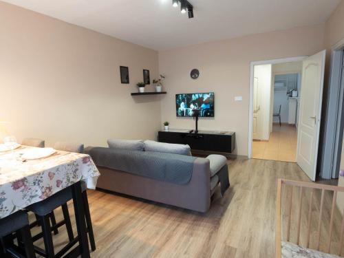 Shared lounge/TV area, Pajger Apartman Egyetemvaros in Szigeti Kulvaros