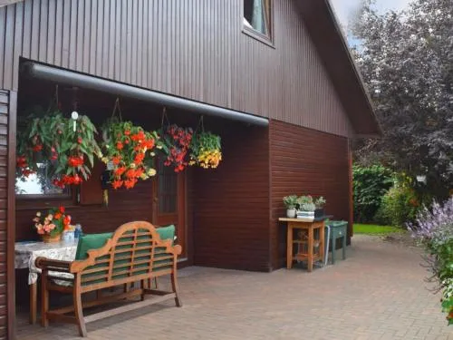 Kranich-Holzferienhaus 'Kleine Auszeit' in Rehden, Deutschland