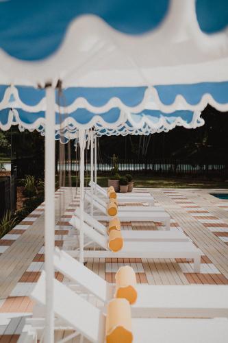 Swimming pool, The Lodge Jamberoo in Kiama