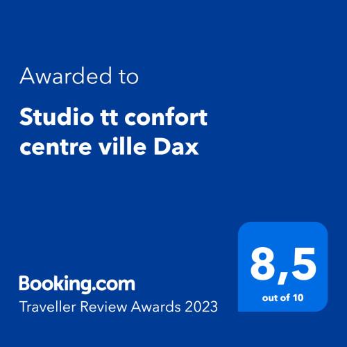 Studio 25m2 tt confort dans Résidence Thermes FOCH centre ville Dax